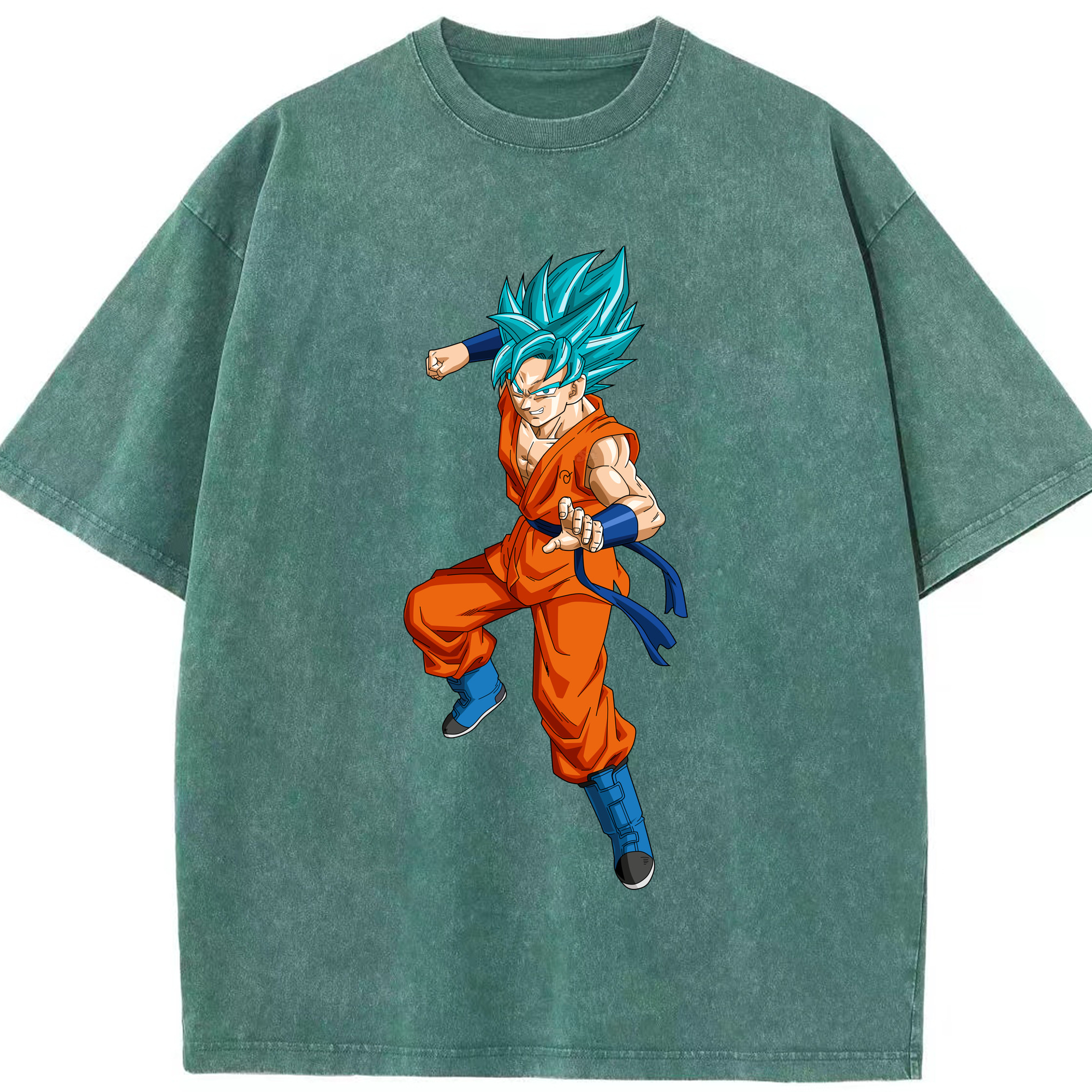 （画像用） ドラゴンボール ベジット DRAGON BALL Vegetto 綿100% ヴィンテージ風 半袖Tシャツ（フロントプリント）
